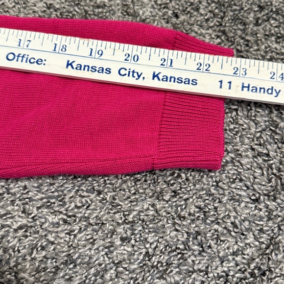 Vintage Pink Mock Turtleneck Sweater - Picture 10 of 10